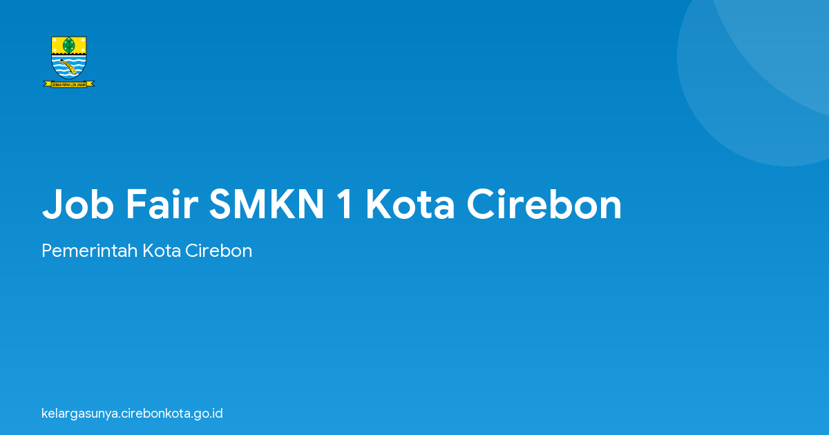 Job Fair SMKN 1 Kota Cirebon