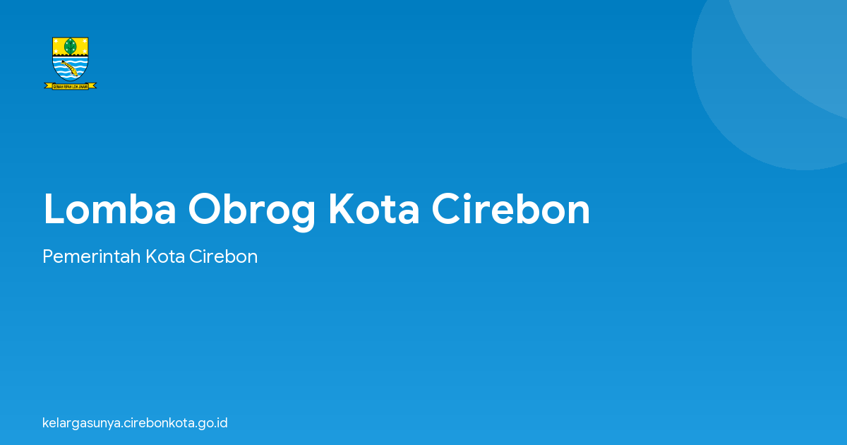 Lomba Obrog Kota Cirebon