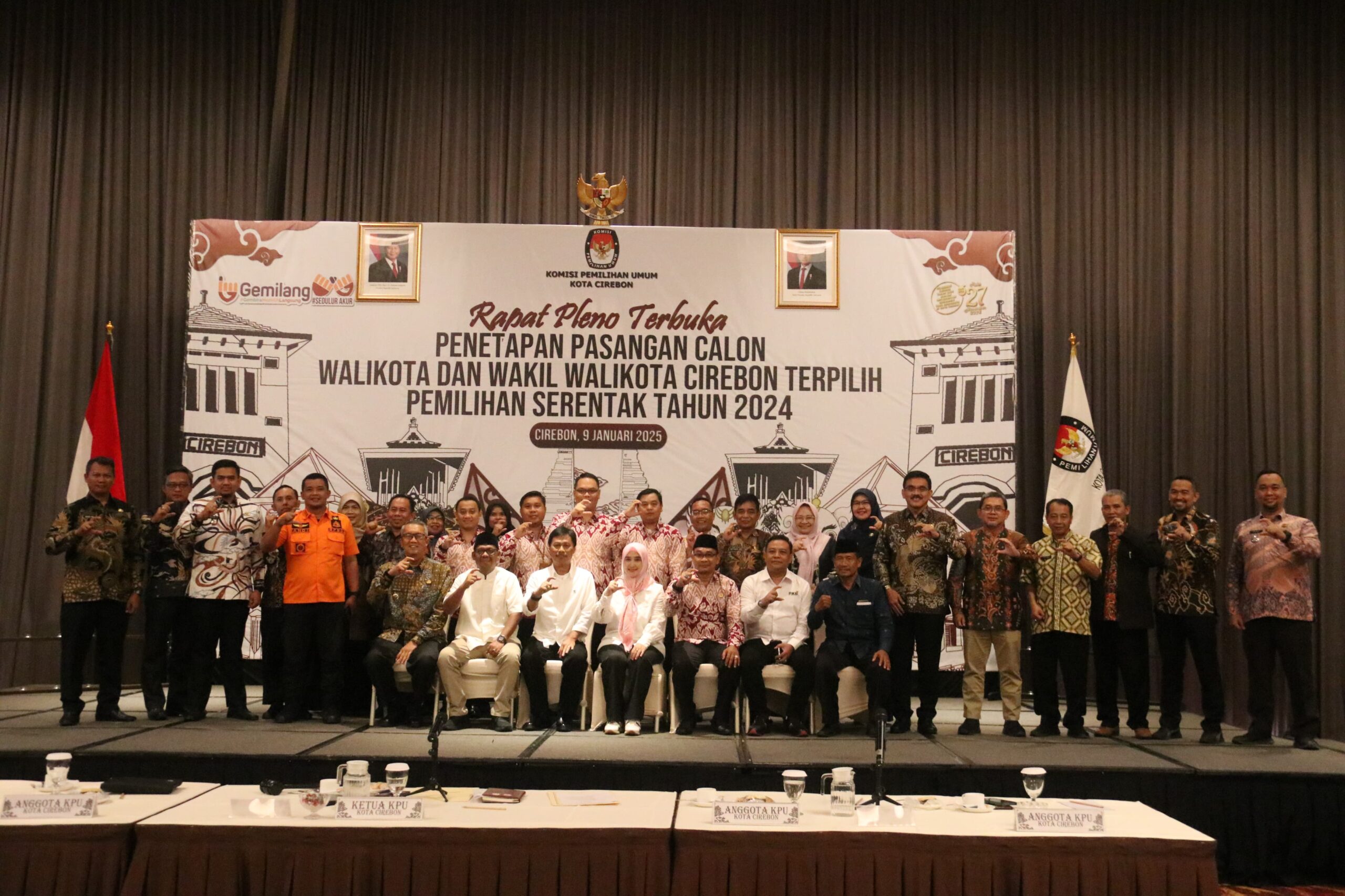 Penetapan Pasangan Calon Wali Kota dan Wakil Wali Kota Cirebon Terpilih, Langkah Menuju Kota Cirebon yang Lebih Baik