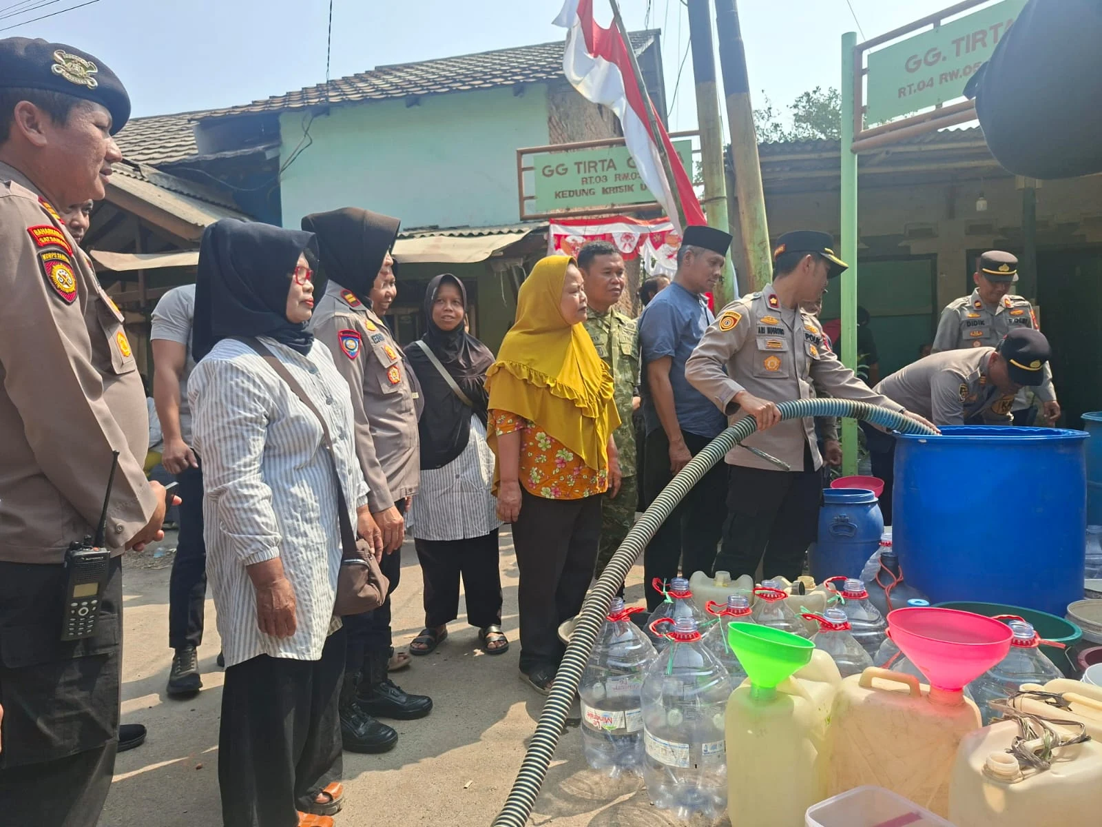Bantuan Air Bersih untuk Wilayah Kelurahan Argasunya