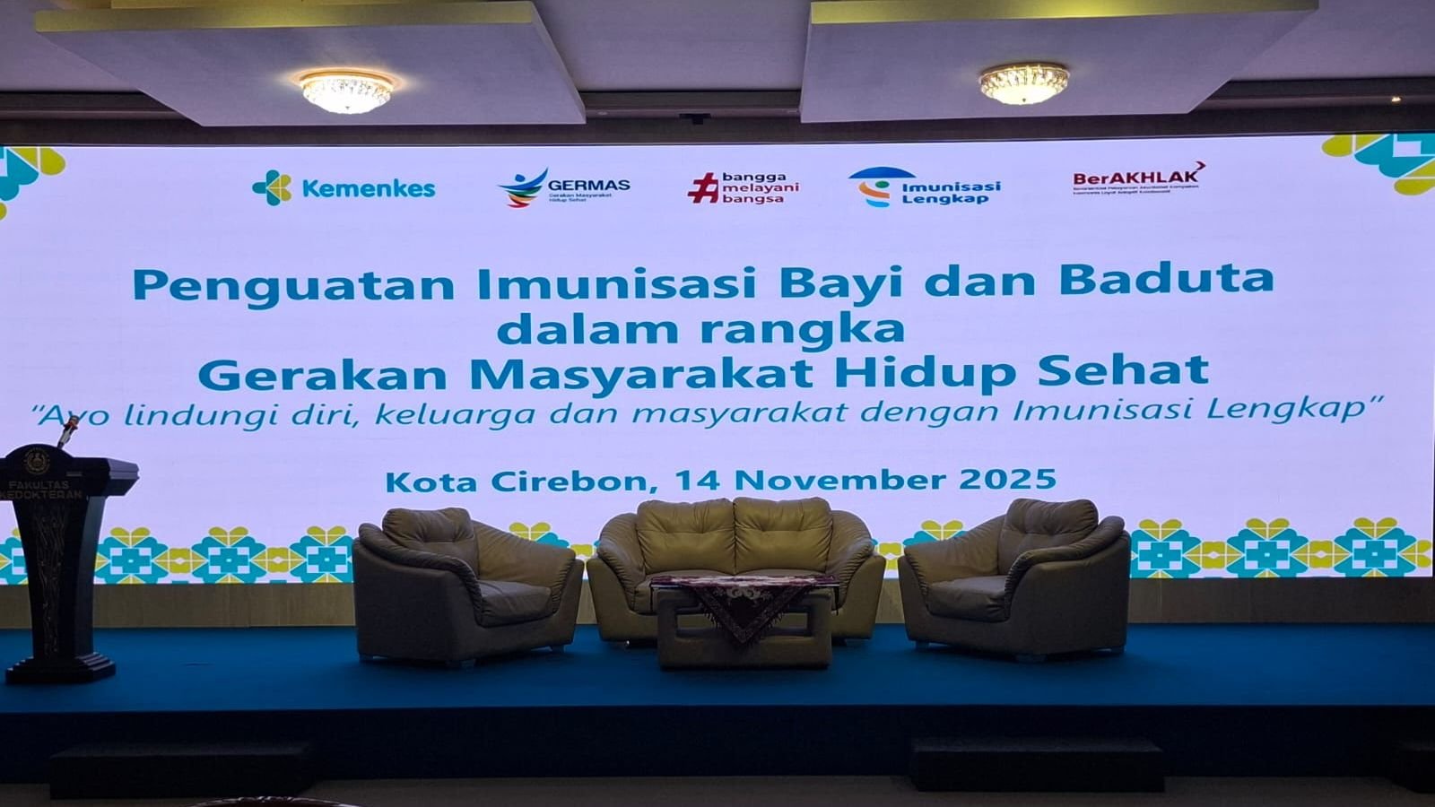 Ayo Ayah Bunda, Lengkapi Imunisasi Anak-Anak Kita: Kota Cirebon Gencarkan Germas Lindungi Baduta dari PD3I